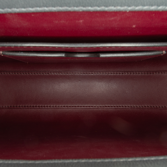 Pre-Loved Givenchy Medium Croc Embossed Eden Crossbody - Picture 4 of 8